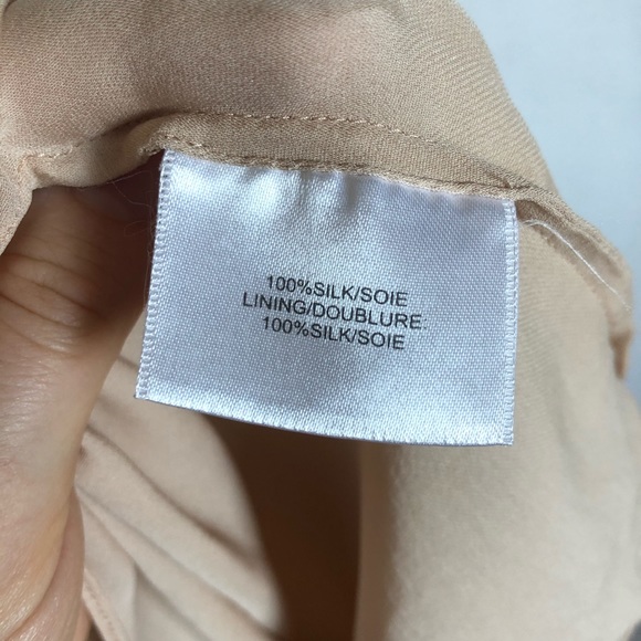 Haute Hippie Silk Beige Boho halter top size S - Picture 7 of 7